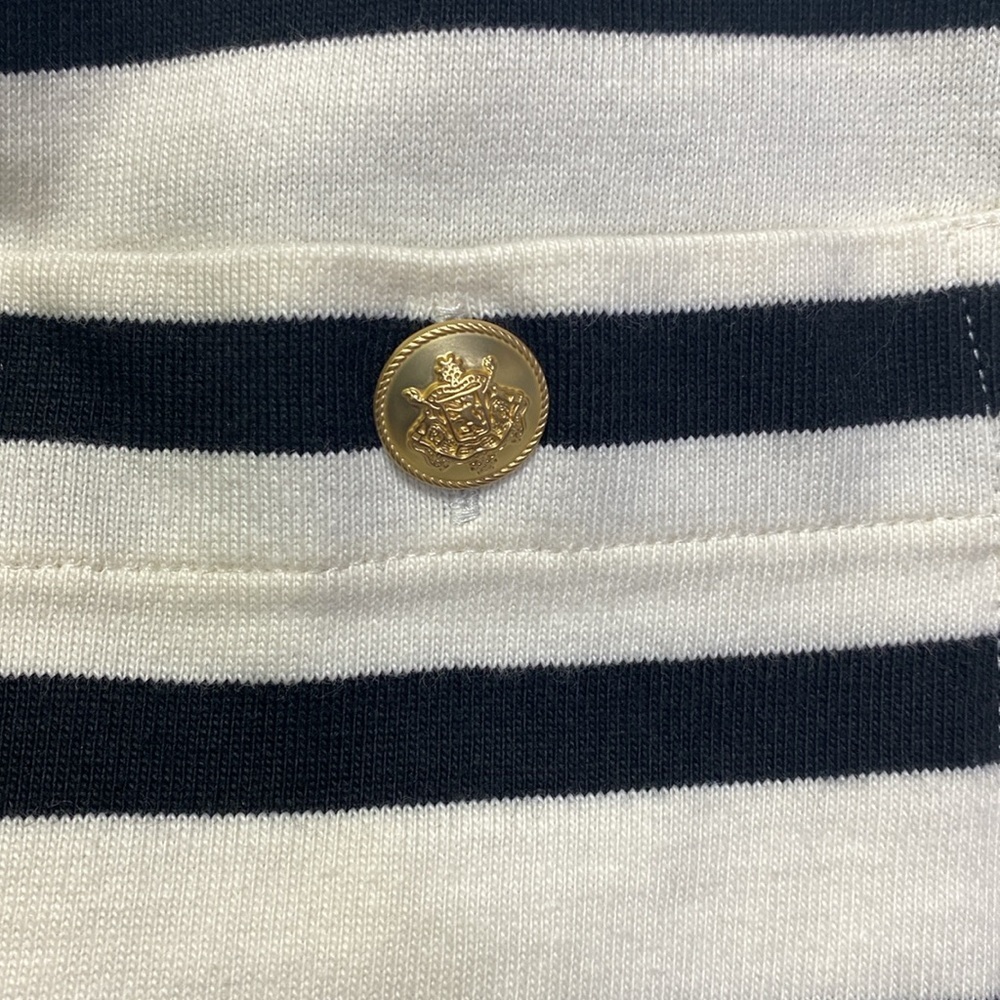 J Crew Mariner Shirtdress with‎ Gold Buttons - Picture 4 of 8